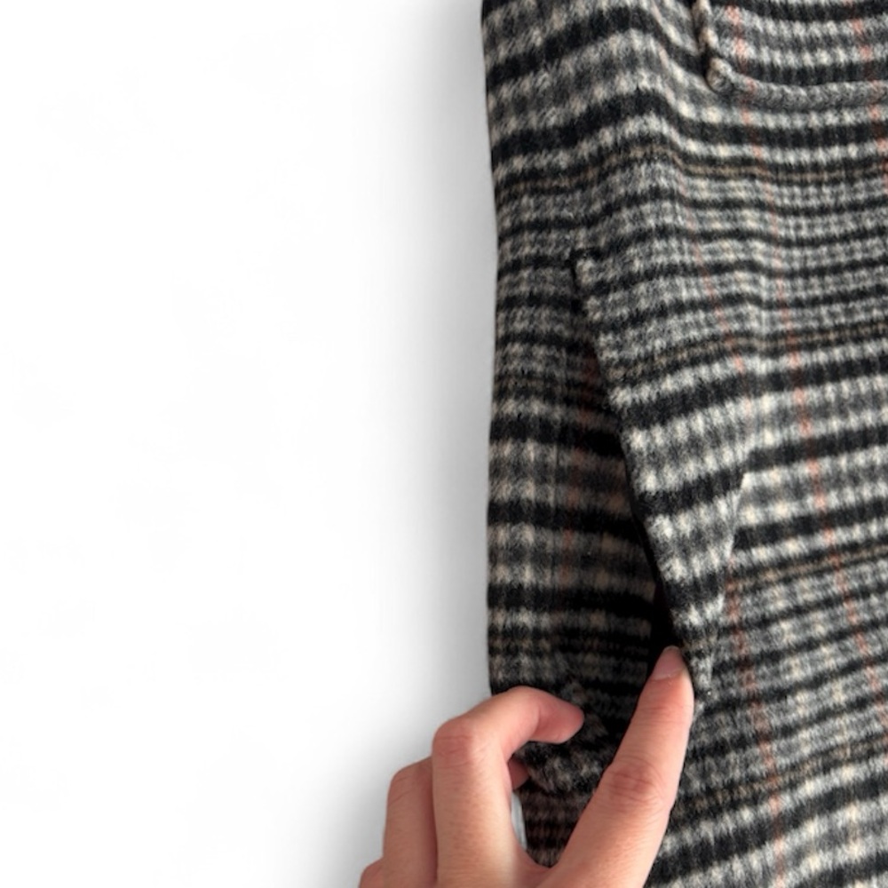 Rails Jaro Plaid Wool-Blend Sherpa Collar Coat (L) - Picture 5 of 9